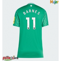 Camiseta Newcastle United Harvey Barnes #11 Visitante Equipación para mujer 2025-26 manga corta